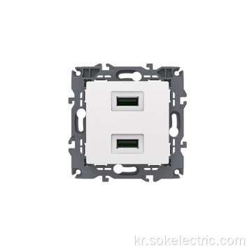 최고의 가격 안전하고 신뢰할 수있는 이중 USB 콘센트